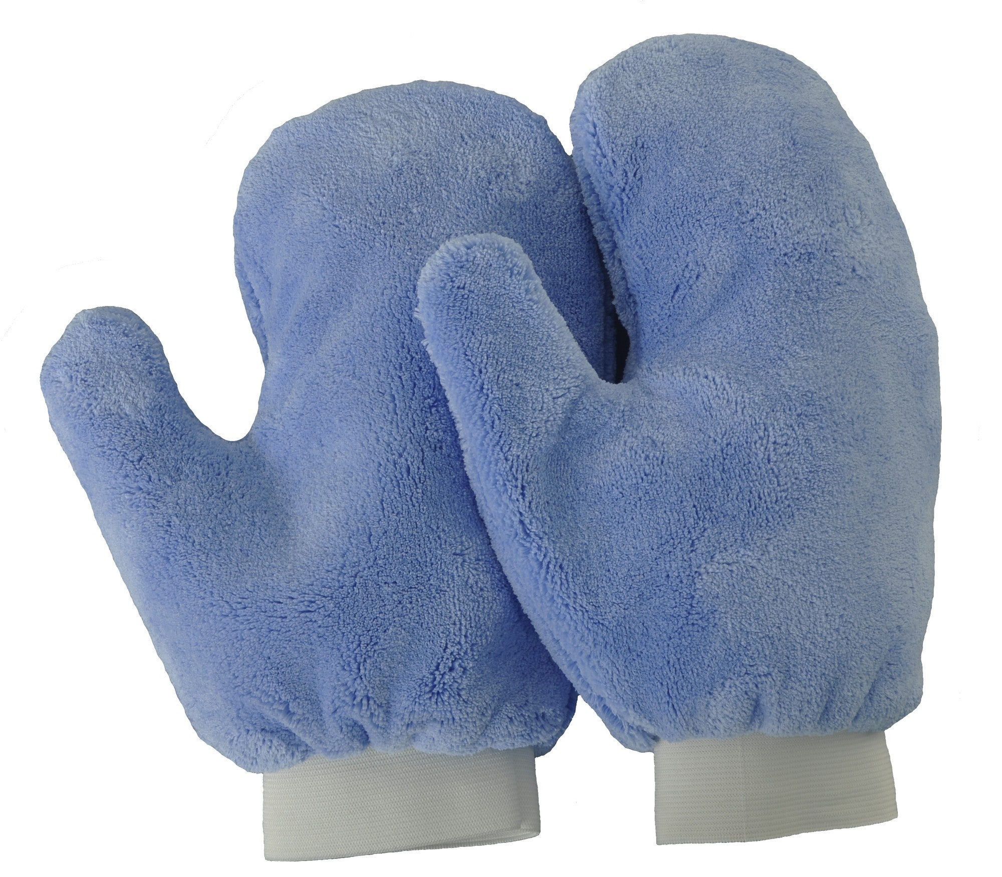 Eurow Microfiber Terry Cloth Mitt with Thumb – 2-pack